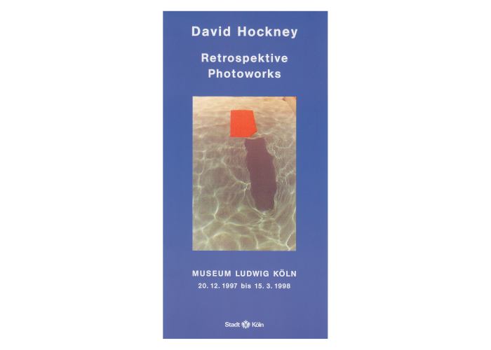 © David Hockney / Flyer Museum Ludwig 1997/1998
